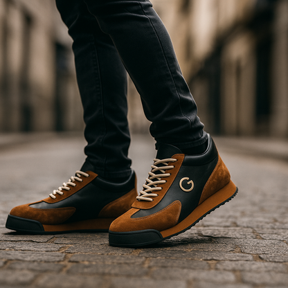 Eleganckie Skórzane Buty