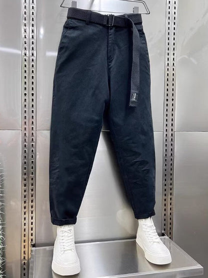 Laurent™ | Spodnie Capri z Pasem