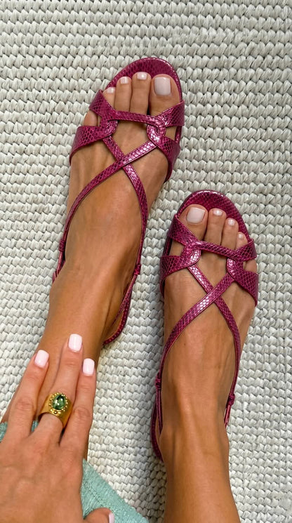 Joanna | Eleganckie Sandały Slingback