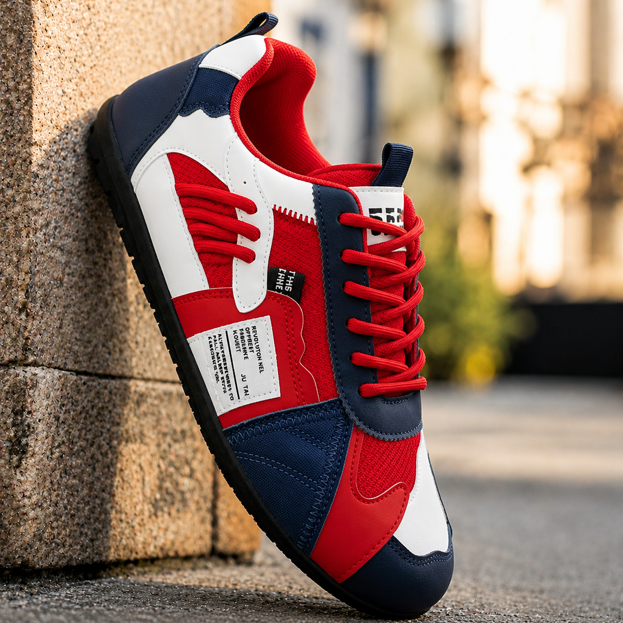 Oskar | Kolorowe trampki w stylu retro