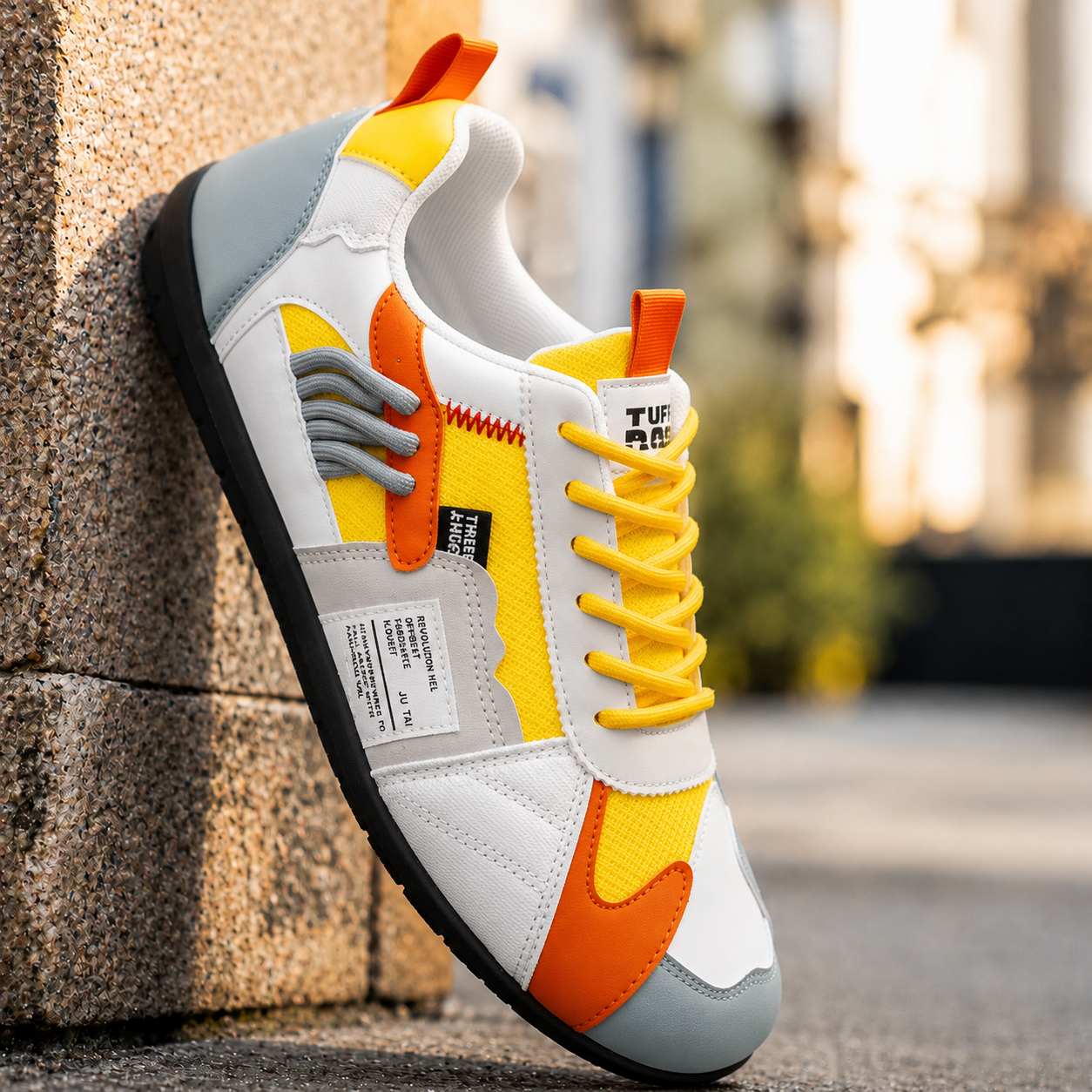 Oskar | Kolorowe trampki w stylu retro