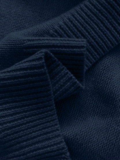 Celia | Elegancki Sweter z Koronkowym Kołnierzykiem