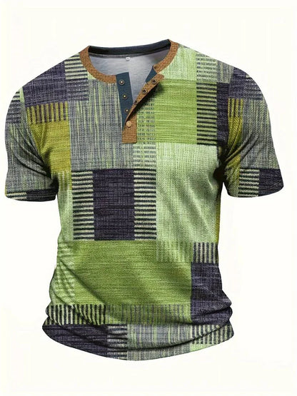 Koszula w stylu patchwork