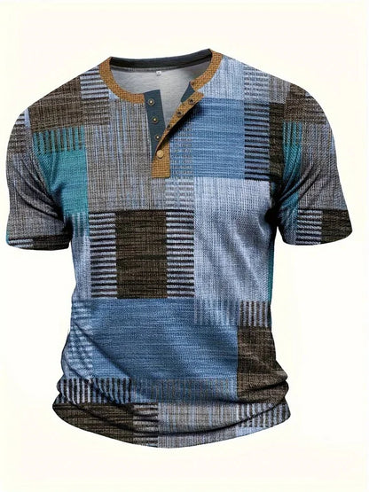 Koszula w stylu patchwork