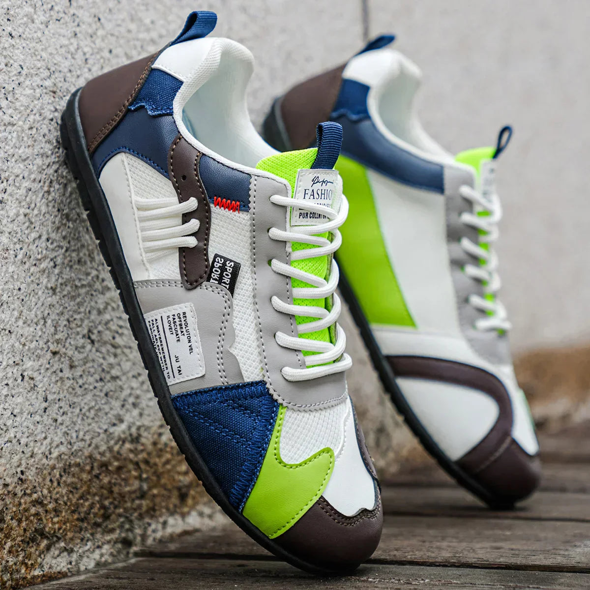 Oskar | Kolorowe trampki w stylu retro