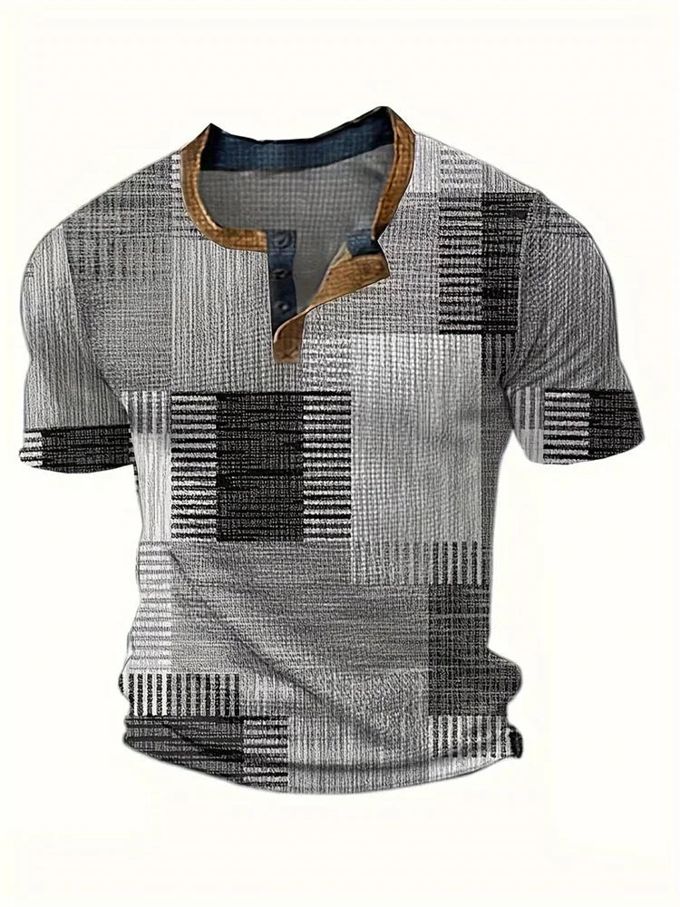 Koszula w stylu patchwork