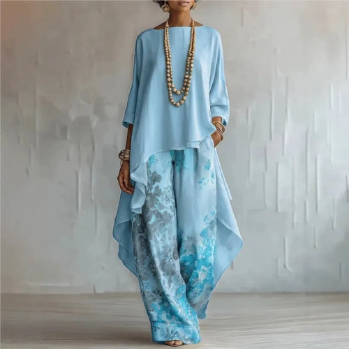 Zofia | Elegancki 2-częściowy Komplet w Stylu Boho
