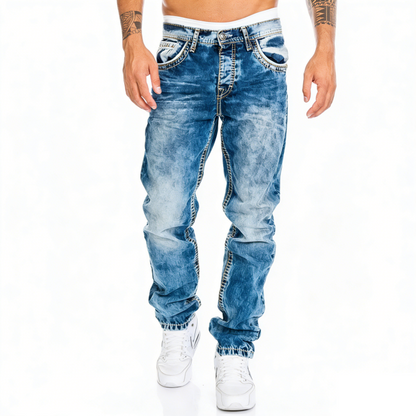 Alden™ | Minimalistyczne elastyczne jeansy męskie w stylu emo na lato