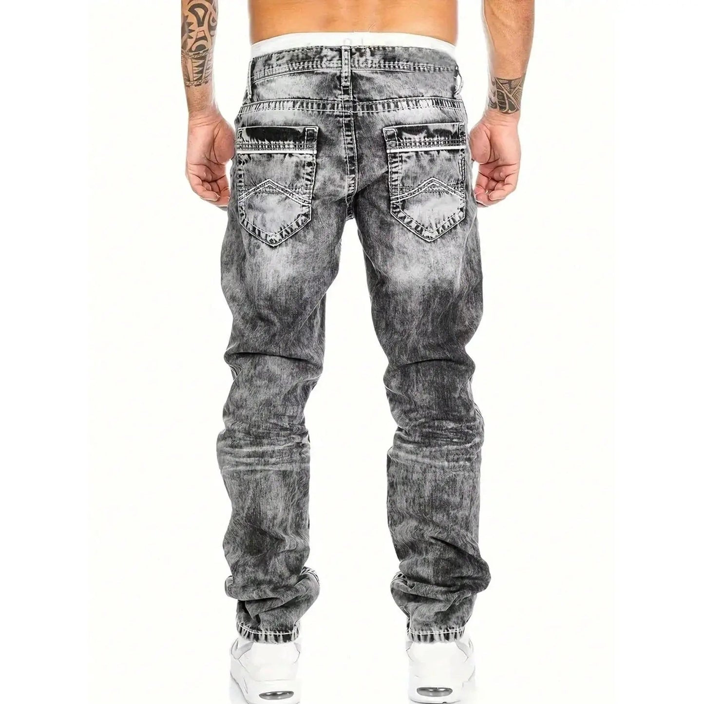 Alden™ | Minimalistyczne elastyczne jeansy męskie w stylu emo na lato