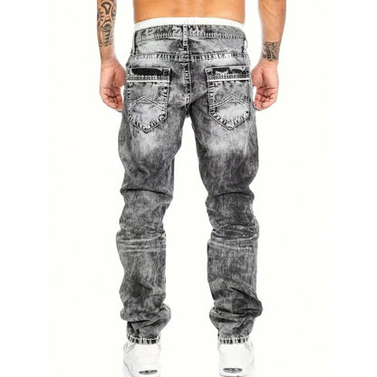 Alden™ | Minimalistyczne elastyczne jeansy męskie w stylu emo na lato