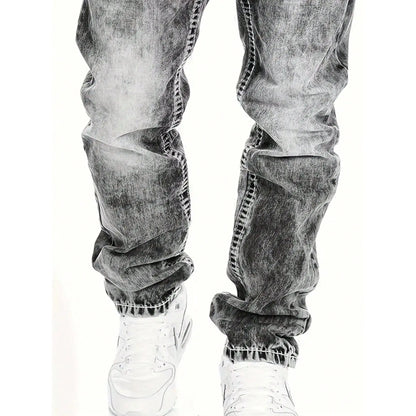 Alden™ | Minimalistyczne elastyczne jeansy męskie w stylu emo na lato