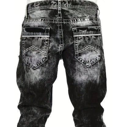 Alden™ | Minimalistyczne elastyczne jeansy męskie w stylu emo na lato