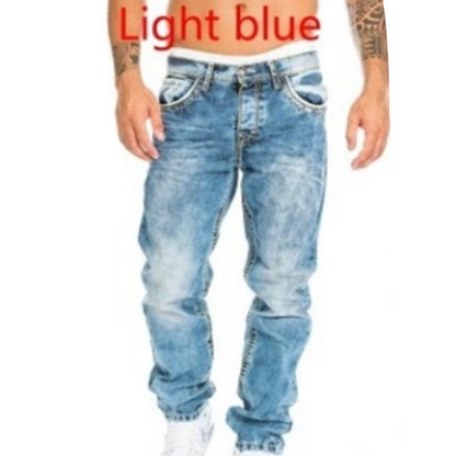 Alden™ | Minimalistyczne elastyczne jeansy męskie w stylu emo na lato